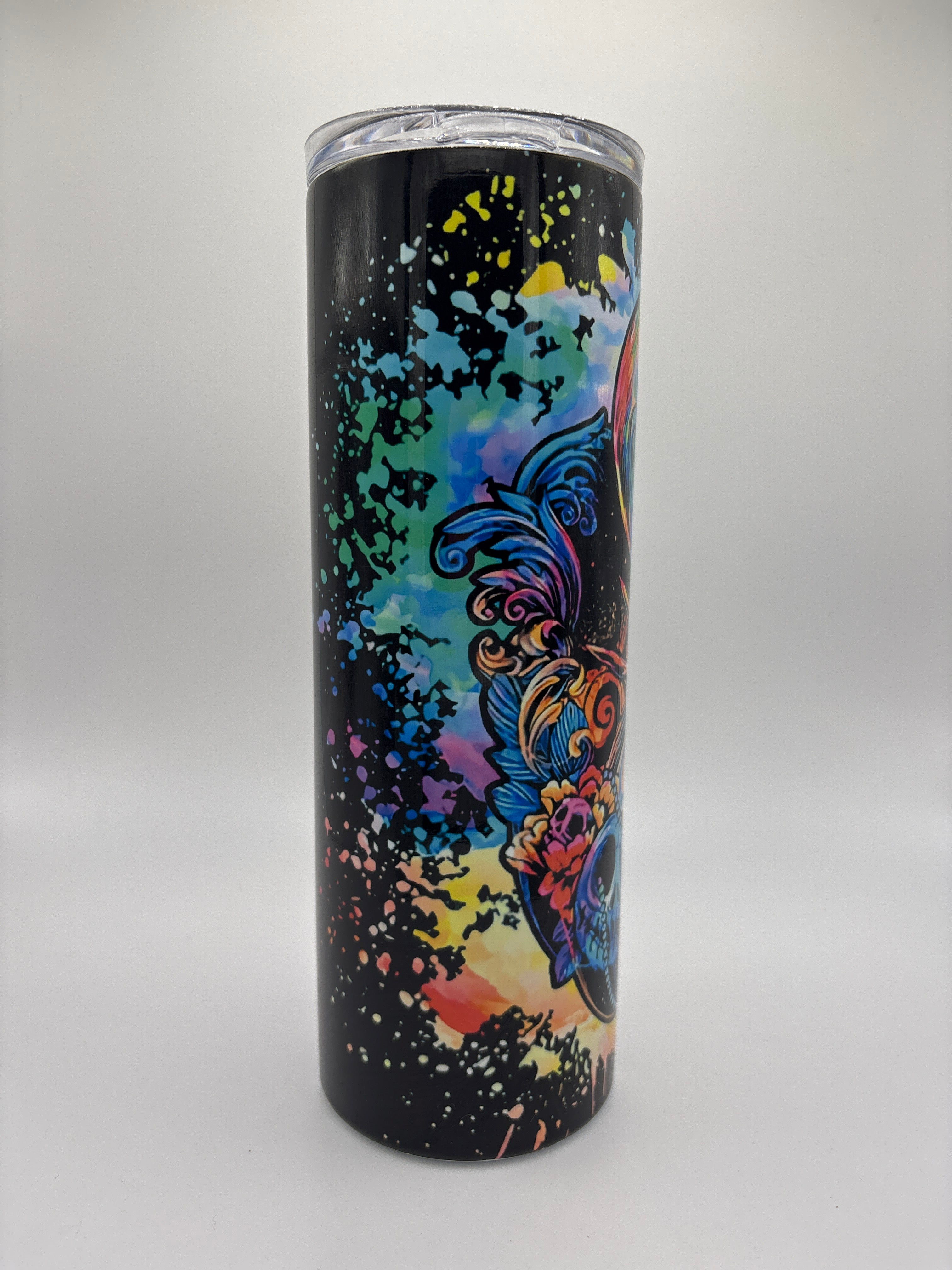 Multicolor Skellington - 20 oz Tumbler