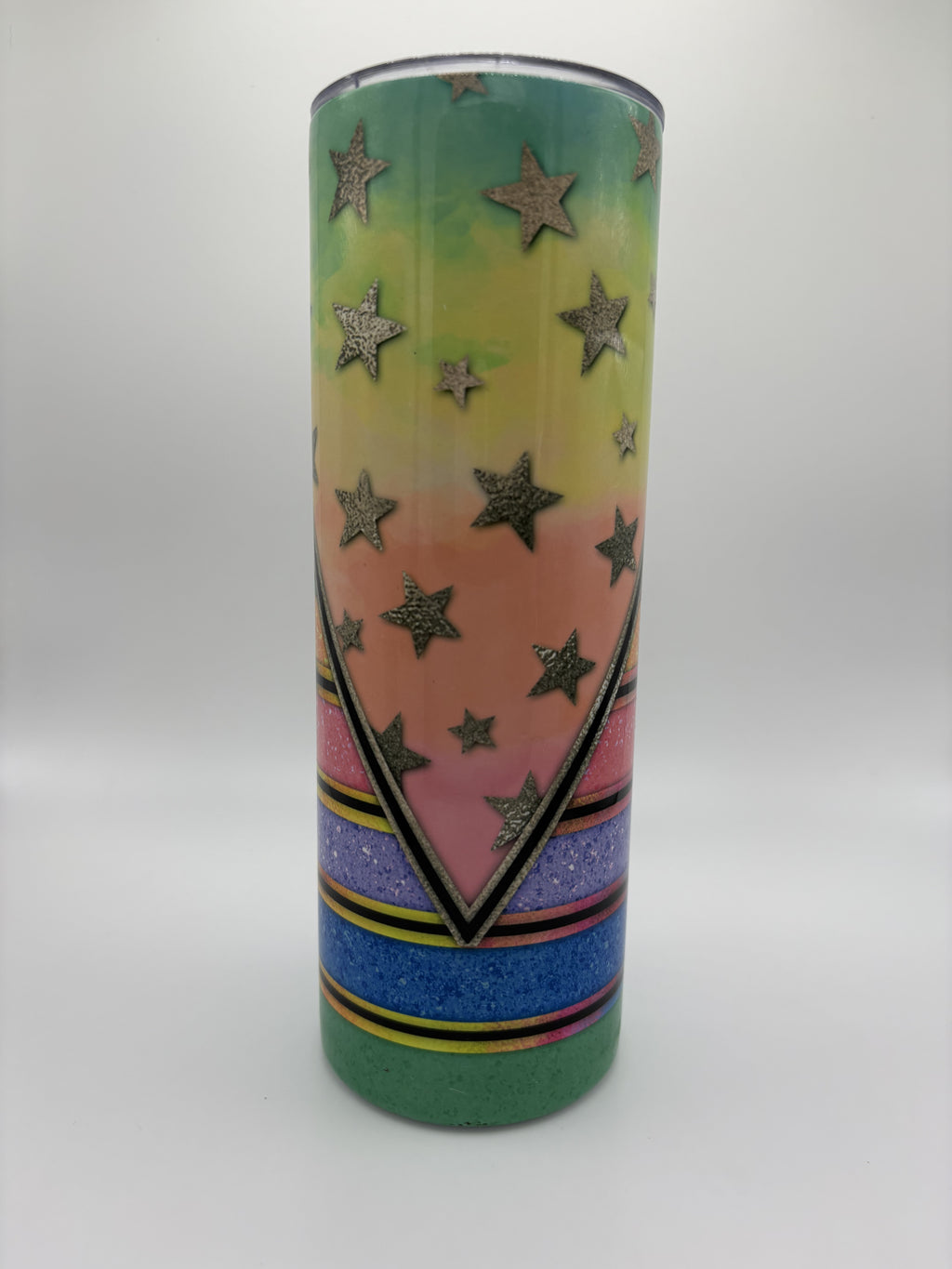 Rainbow Stars & Stripes - 20 oz Tumbler