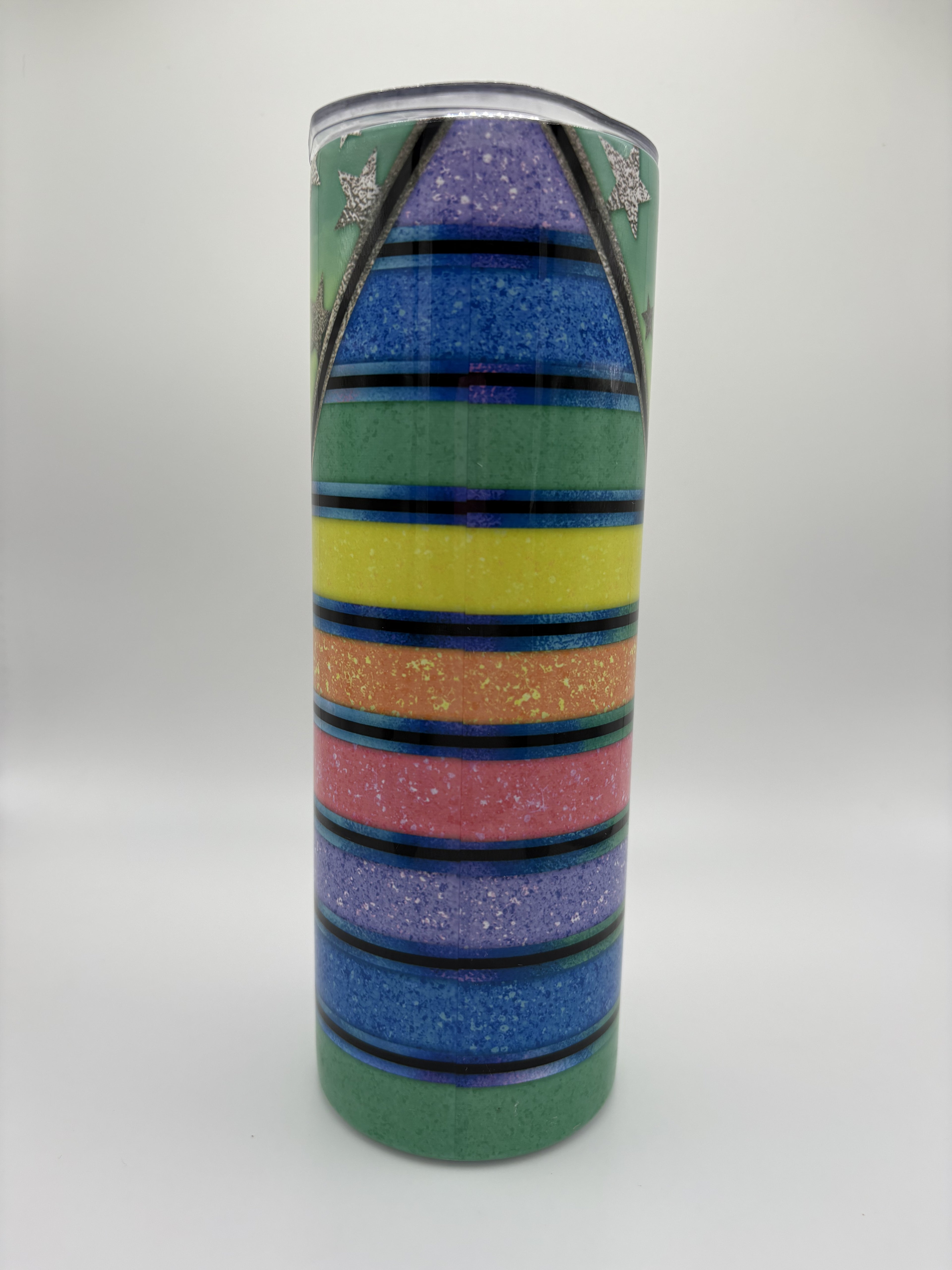 Rainbow Stars & Stripes - 20 oz Tumbler