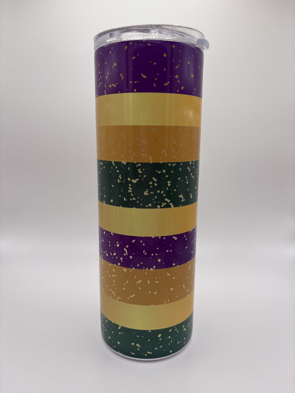 Mardi Gras Stripes - 20 oz Tumbler