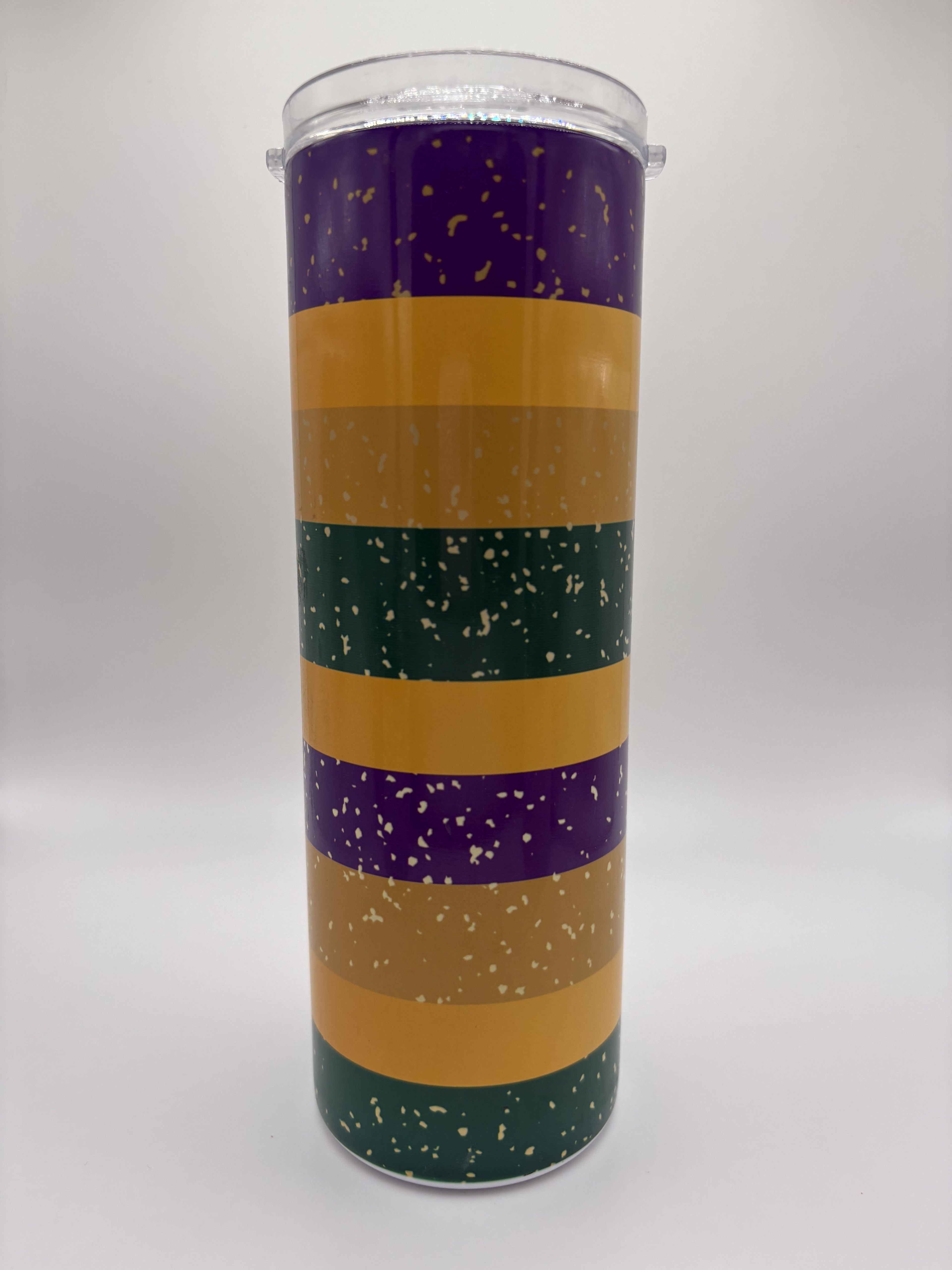 Mardi Gras Stripes - 20 oz Tumbler