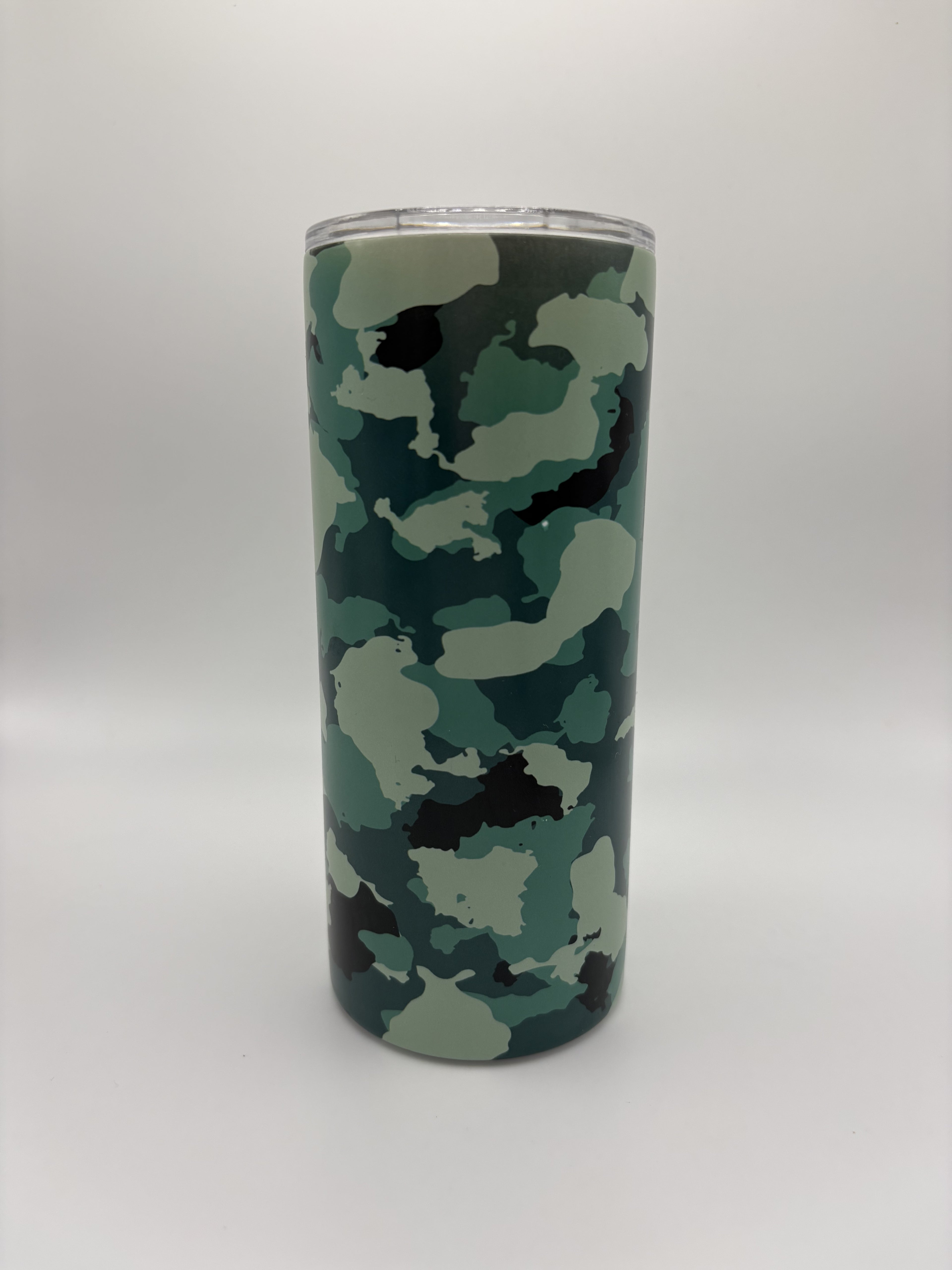 Green Camo - 15 oz Tumbler