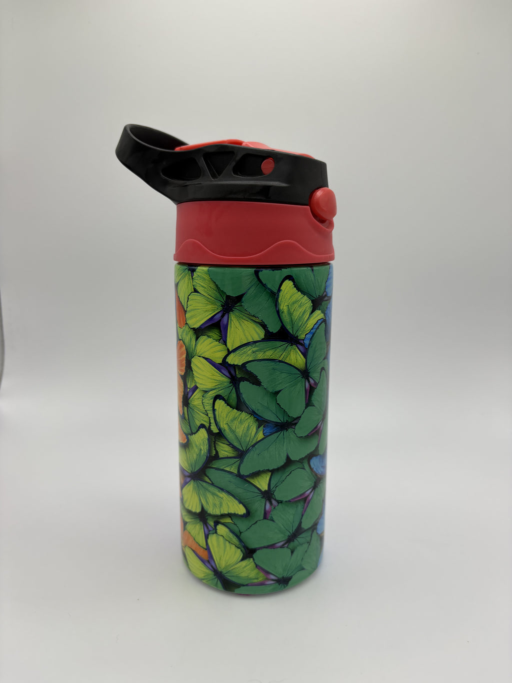 Butterfly Flip Top Tumbler